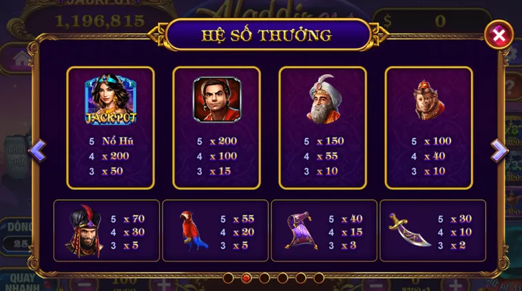 Khám Phá Nổ Hũ Aladin Slots Tại 789Club Hành Trình Chinh Phục Kho Báu Huyền Bí