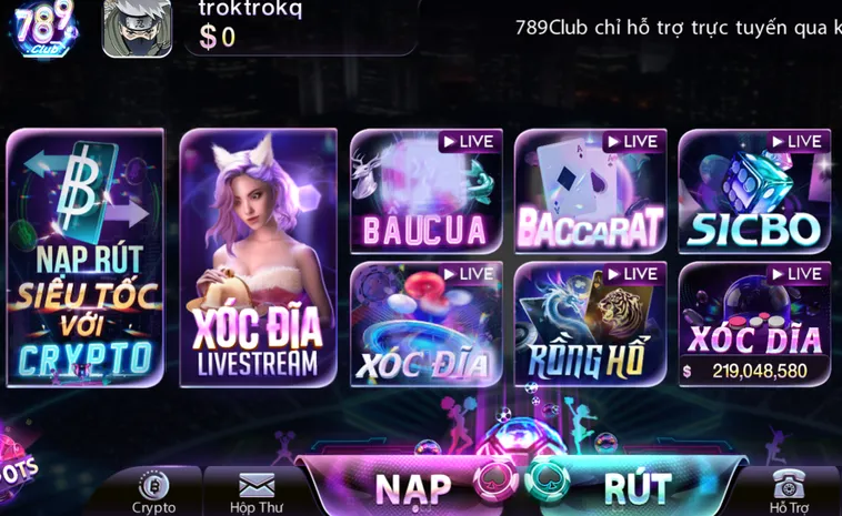 Phân Tích Đẳng Cấp Sảnh Live Game 789Club Trực Tuyến Uy Tín