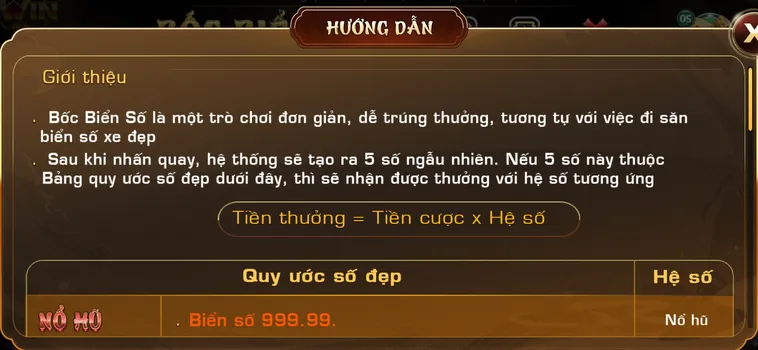 Minigame Bốc Biển Tại 789Club – Đẳng Cấp Đại Gia Săn Biển Số Đẹp 2026