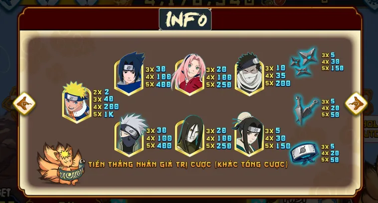 Nổ Hũ Naruto Slots Tại 789Club Đỉnh Cao Quay Hũ Đổi Thưởng Trực Tuyến