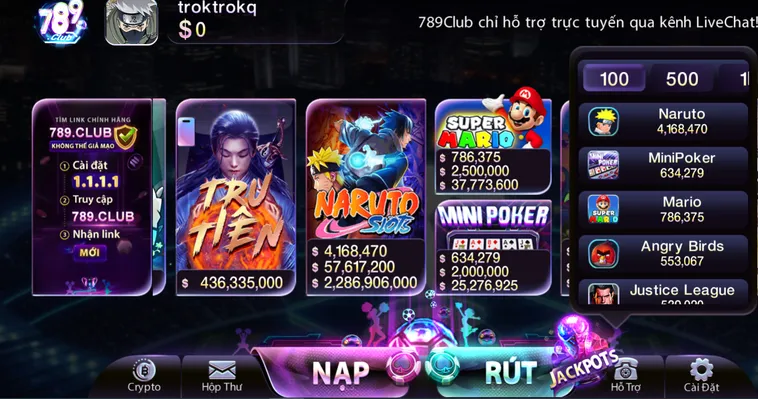 Nổ Hũ 789Club Và Bí Quyết Chinh Phục Jackpot Hàng Tỷ Đồng 2026