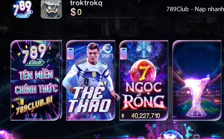 Thể Thao 789Club Nền Tảng Cá Cược Bóng Đá Và Thể Thao Đẳng Cấp Quốc Tế