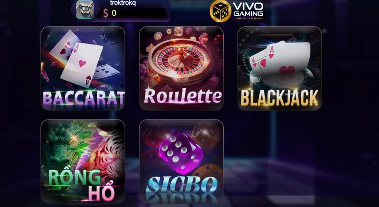 Vivo Gaming Live Tại 789Club Và Trải Nghiệm Casino Trực Tuyến Đẳng Cấp 2026